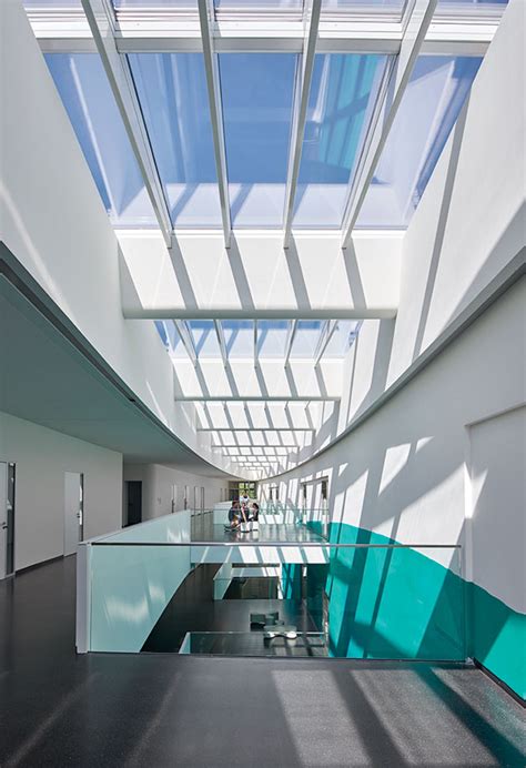 Atrium Glazing With Modular Skylights Velux Commercial