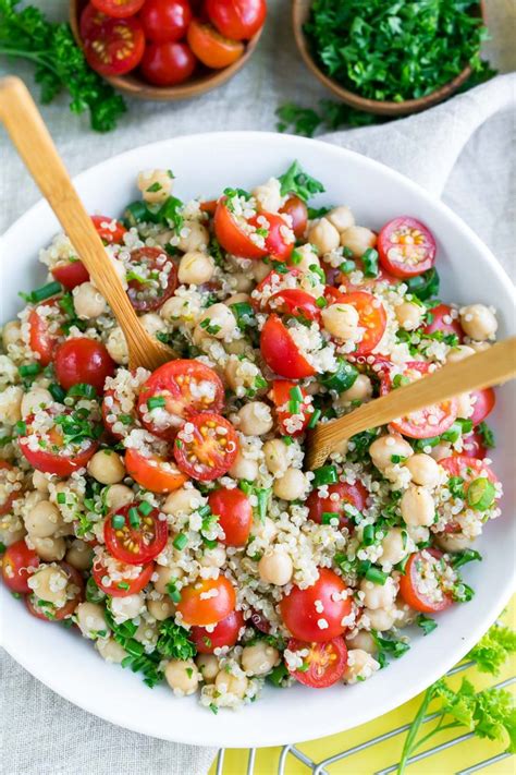 Tomato Quinoa Salad Recipe Vegan And Gluten Free Peas And Crayons