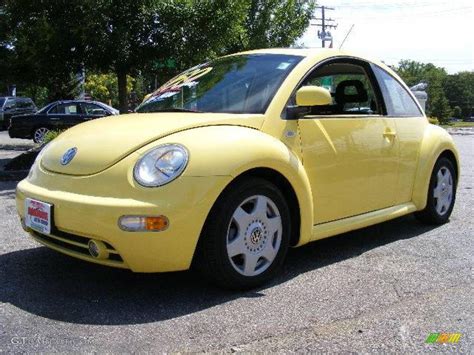 1999 Yellow Volkswagen New Beetle Gls Coupe 14292751
