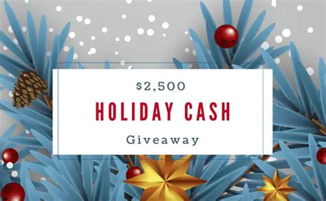 Win 2500 Free Holiday Cash Giveaway 2023 Sweepstakebible