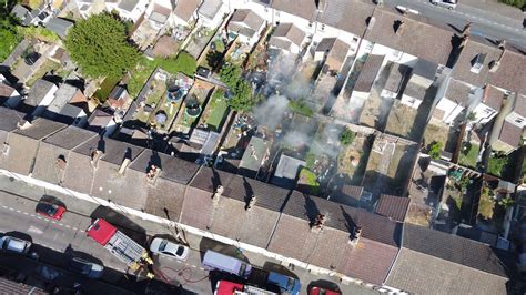 Firefighters Issue Safety Plea After Blaze At Multiple Garden Sheds In