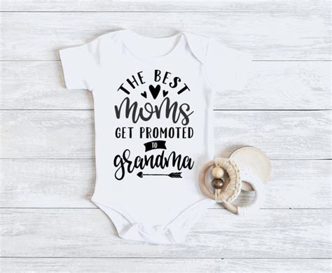 Only The Best Moms Get Promoted To Grandma First Time Grandma Etsy