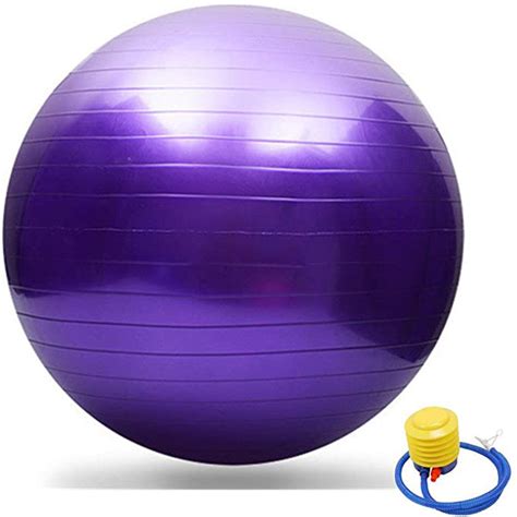 Pvc Explosion Proof Yoga Ball 55cm 65cm 75cm Fitness Ball Anti Burst Walmart Canada