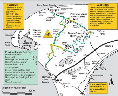 Province Lands Bike Trail Cape Cod National Seashore Us National