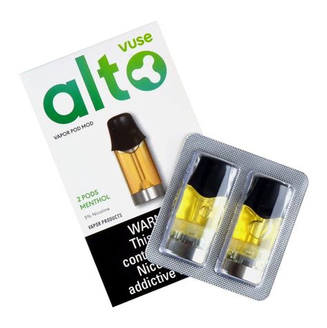 Looking for something cool and refreshing? VUSE Alto Pods Menthol Flavor