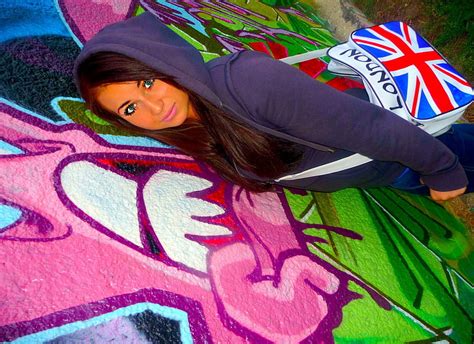 Graffiti Girl Graffiti Woman Wall Nice Girl London Awesome Swag