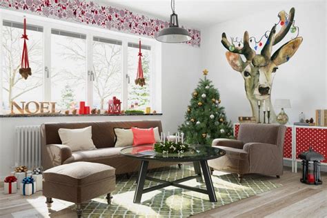 Add Holiday Charm To Your Walls With Christmas Murals Adorable