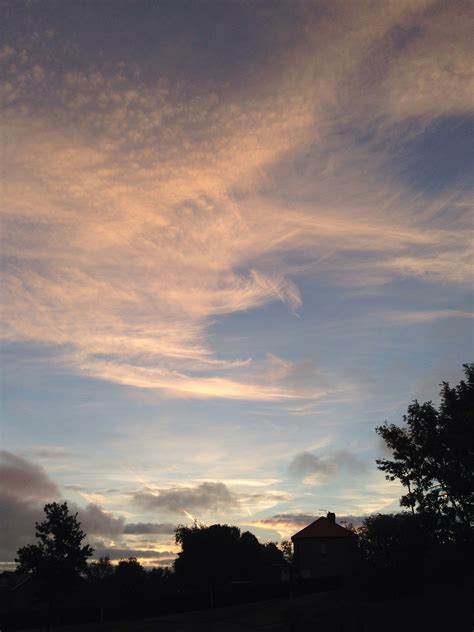 Crookes Sunrise Sunrises Sheffield Clouds Celestial Wallpaper