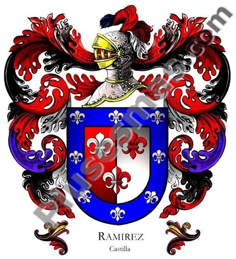 Escudo del apellido Ramírez Escudo de armas apellidos Escudo Escudo