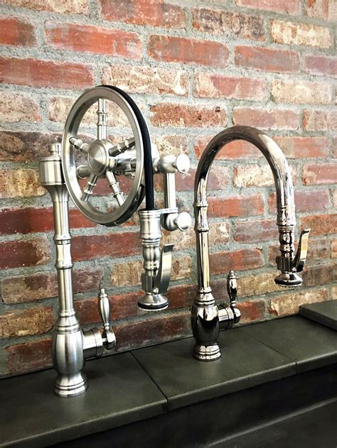 Waterstone faucets are among the most recognized and acceptable kitchen and bathroom faucets manufacturer in the market today. Waterstone Wheel Pulldown Faucet 5100 | Traditional ...