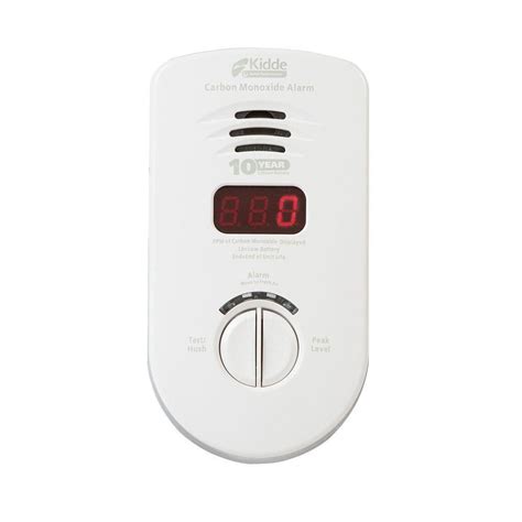 Deciding on the location of your detector is quite crucial. Kidde Worry Free Plug-In Carbon Monoxide Detector with 10 ...
