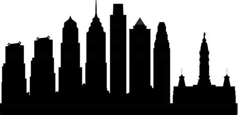 Best Philly Skyline Outline Illustrations Royalty Free