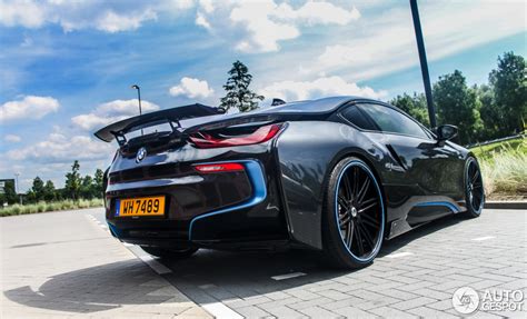 Bmw i8 with monstrous rear wing stands out in london, has. AC Schnitzer BMW i8 Spotted on the Road