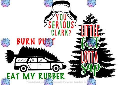 Christmas Vacation Svg 3 In 1 Bundle Etsy