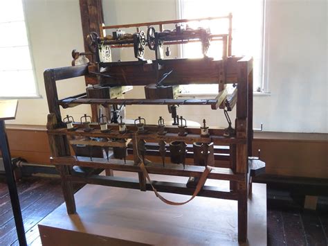 Museum Pieces Samuel Slaters Textile Mill
