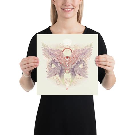 Biblically Accurate Angel Seraph Matte Art Print Poster Cellsdividing