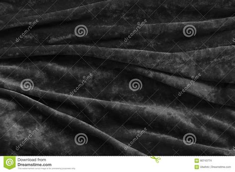 Black Velvet Stock Photo Image Of Decor Abstract Elegance 90743774