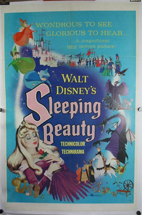 Sleeping Beauty 1959 Style A Original Animated Walt