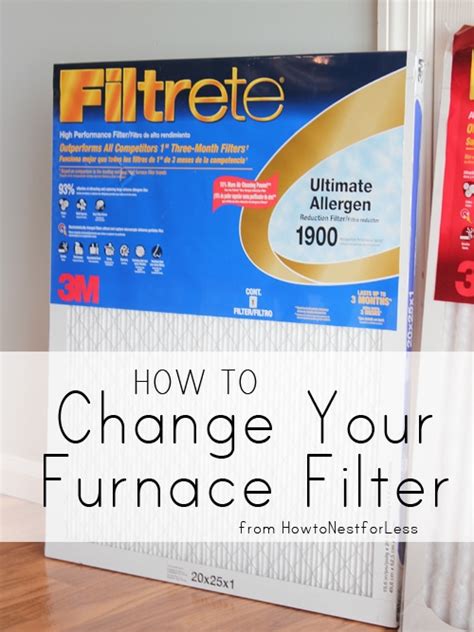 Here are some general rules and recommendations to help you figure out what time frame is it is a general recommendation that you should change your air filter in your home every 30 days when using less expensive fiberglass filters. Home Maintenance: Changing your Furnace Filter - How to ...
