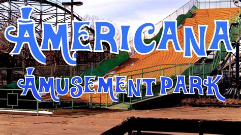 The Abandoned Americana Amusement Park Lesourdsville Lake Youtube