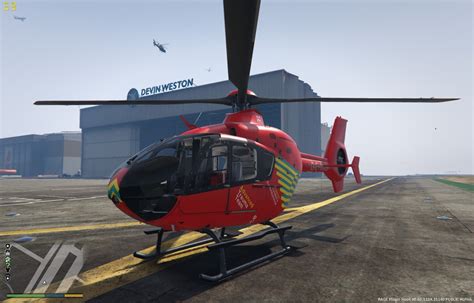 Hems Air Ambulance Helicopter Re Texture Gta5