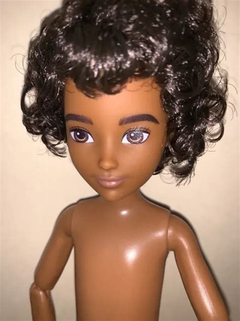 Creatable World Wavy Brown Hair Nude Articulated Doll 595 Picclick