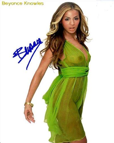 Beyonce Nude Autographed Preprint Signed Photo On Galleon Philippines