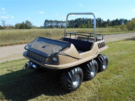 2000 Max Ll 6x6 Amphibious Atv Fivestar Auction 167 K Bid