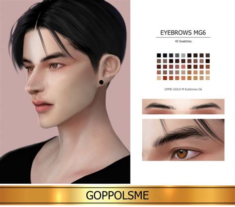 Goppols Me M Eyebrows G6 • Sims 4 Downloads