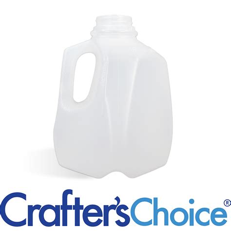 32 Oz Natural Hdpe Milk Jug 38400 Crafters Choice