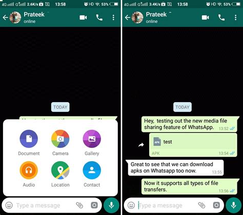 Whatsapp For Android Now Lets You Share Any Type Of File