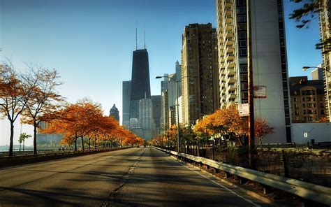 Fall In Chicago Wallpaper