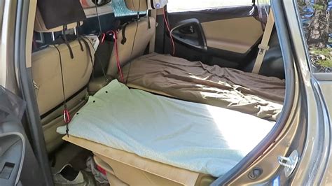 Sleep in your socks, but not your shoes. 2-Person SUV Camping Setup (How to Sleep 2 People in an ...