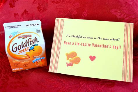 Free Printable Goldfish Valentines For Kids Mommy Snippets