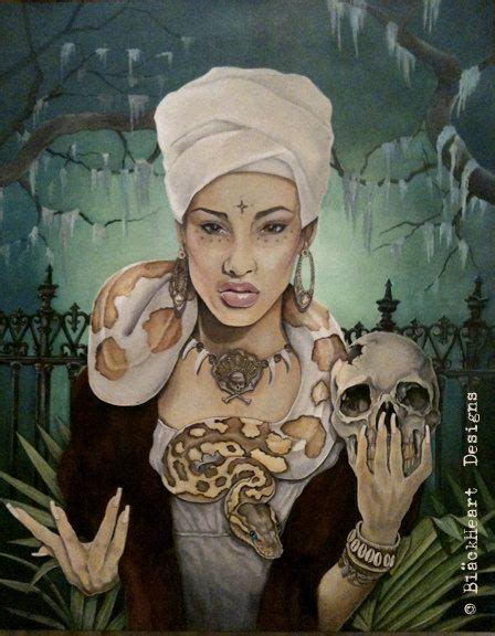 Voodoo Queen Original Painting Acrylic 24x30x1 1 4 By Ghostfire68 500 00 Voodoo Art Marie