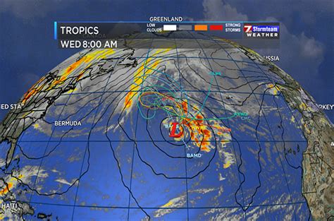 Development in the Atlantic -- Rare Sub-Tropical Storm