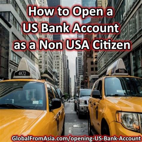Bank account as soon as you arrive will help you transition much more quickly to your new surroundings. How to Open a US Bank Account Overseas as a Non USA Citizen