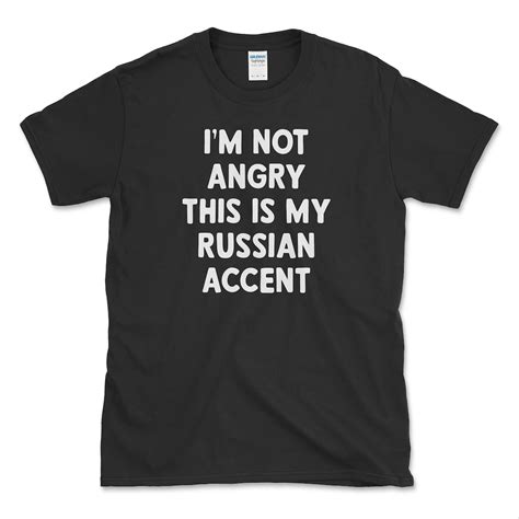 Funny Russian Shirt Adult Unisex Cotton T Shirt Russian Pride Russian