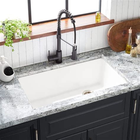 Free shipping on orders of $99+. Signature Hardware 948461 Totten 33" Drop In or Undermount ...