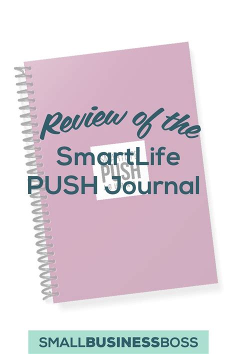 Review of the SmartLife PUSH Journal | Small Business Boss ...