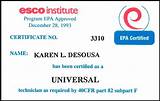 Images of Epa 608 Hvac Universal Certification