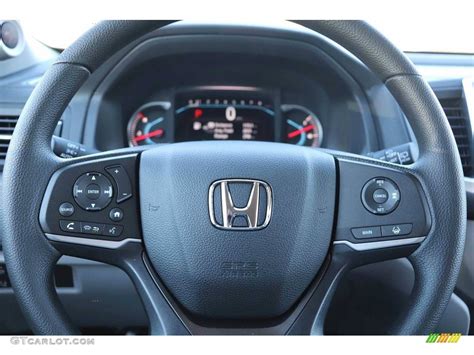 2020 Honda Pilot Lx Gray Steering Wheel Photo 138397230