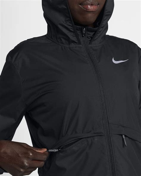 nike essential women s packable running rain jacket