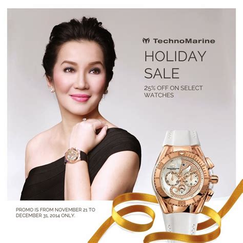 Manila Shopper Technomarine Holiday Sale Dec 2014