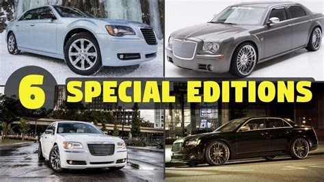 6 Special And Limited Edition Chrysler 300 Models Rare Youtube