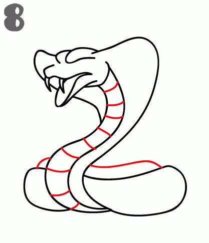 Step by step instructions for drawing a ​​s​nake head 1. Free Snake Drawing, Download Free Snake Drawing png images ...