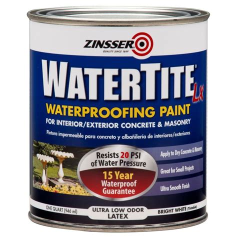 Seal Krete 1 Gal Damplock Masonry Waterproofing Paint 131001 The