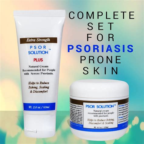 Psoriasis Treatment Kit Of Natural Ointment And Healing Cream Psor Solution 60 Oz
