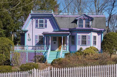 Public domain dedication (you can copy, modify, distribute and perform. Whimsical purple Victorian on the market for $1.3M ...