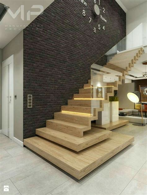You make the stairs safer, more secure, and more beautiful at the same time. Pinterest: rebelxo7 | Staircase design modern, Home stairs design, Interior stairs